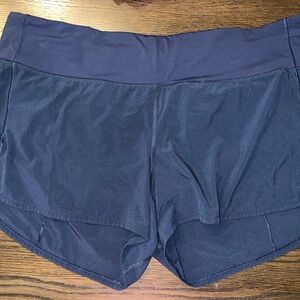 Lululemon Speed Up - True Navy Athletic Shorts